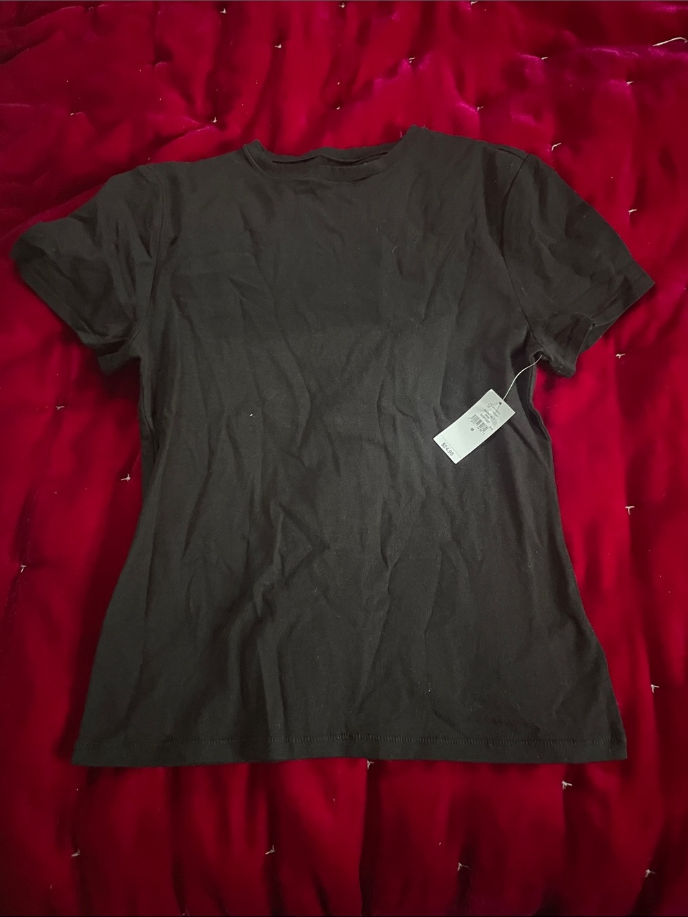 GAP Black Short Sleeve Crewneck Tee